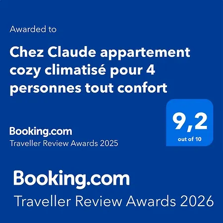 Lejlighed Chez Claude Cozy Climatise Pour 4 Personnes Confort Ath